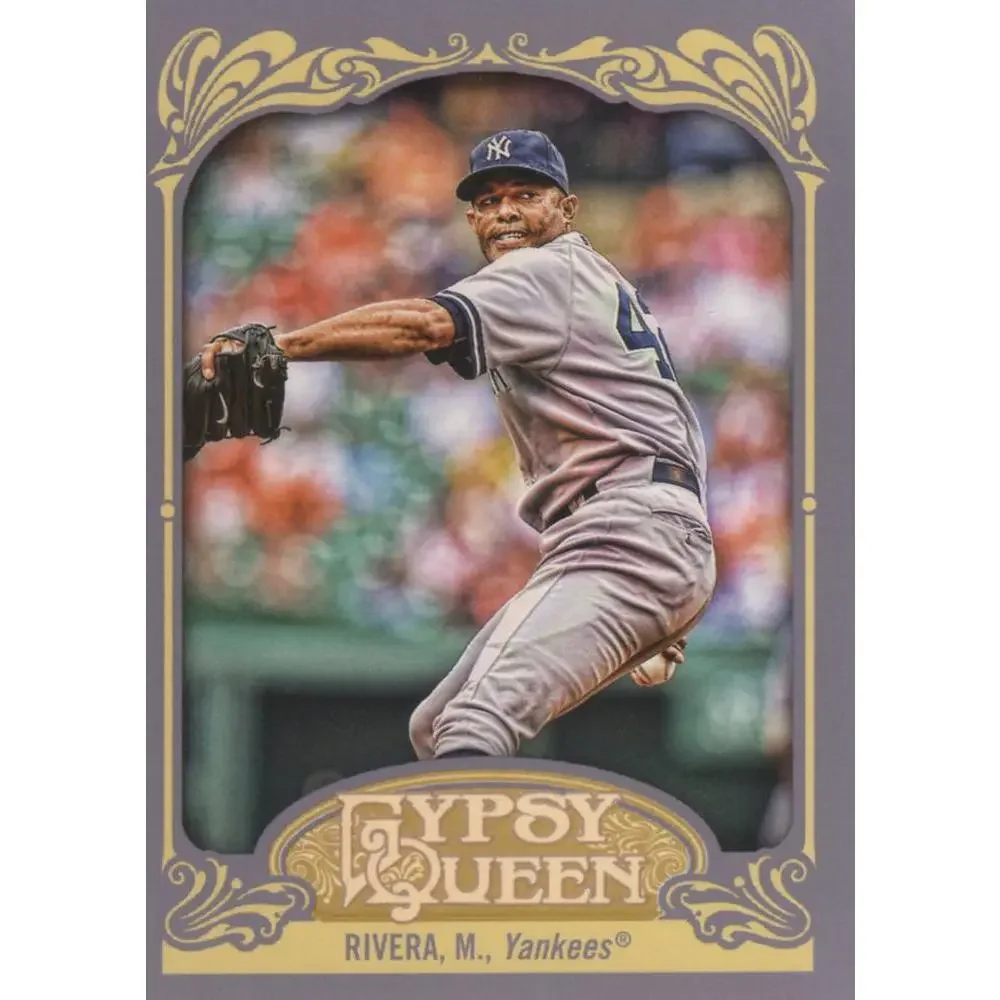 2012 Topps Gypsy Queen Mariano Rivera # 54a New York Yankees